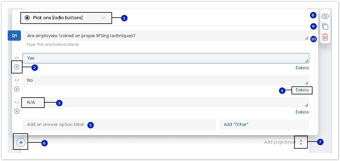 New Form Builder Interface and Functions